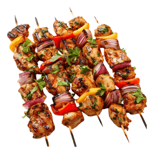 Chicken Shish and Kofte Kebab